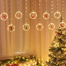 Cortina de Luzes Decoração Natal em LED