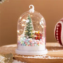 Gloco de Neve Paisagem com Led 20CM