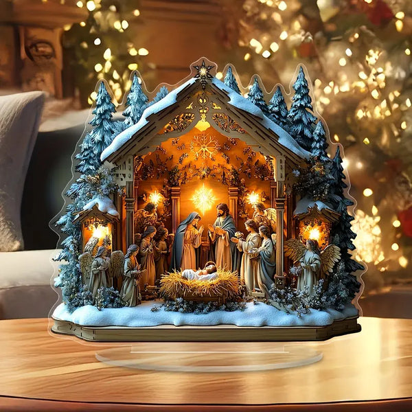 Presépio de Resina Noite de Natal